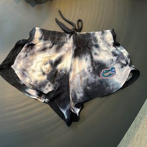 university of florida tie dye shorts